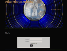 Tablet Screenshot of eduardo-warnholtz.com